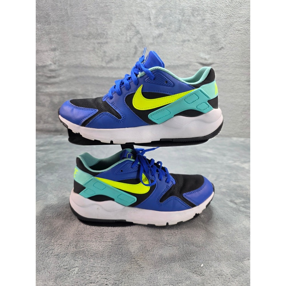 Nike LD Victory GS Blue Black Cyber Lime Sneakers AT5604-043  6.5Y Kids